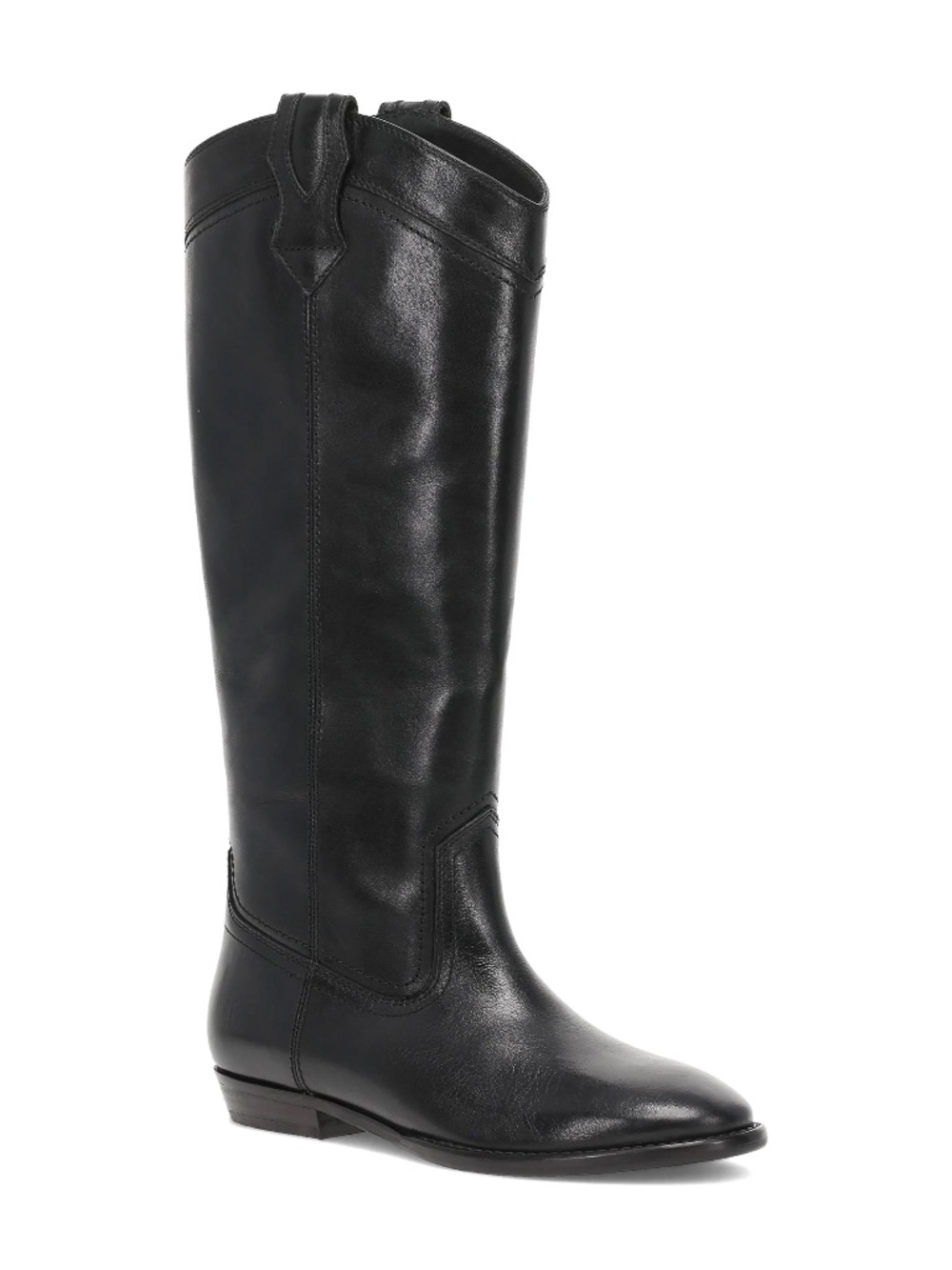 New Frye Blair Western Boot Black Leather Sz 8